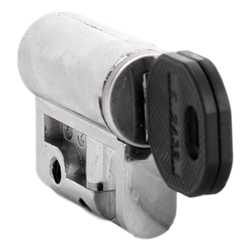 SERRURE DEMI CYLINDRE 1 CLES POUR ARMOIRE UCH