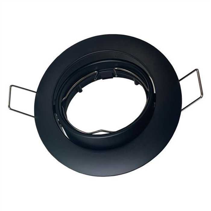 SPOT ENCASTRE ORIENTABLE GU10 NOIR SPOT ENCASTRE ORIENTABLE GU10 NOIR