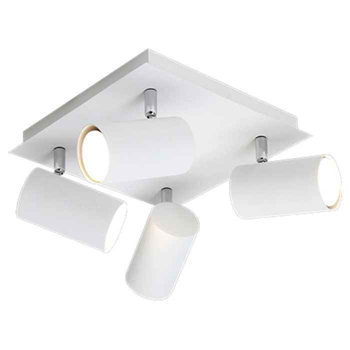 SPOT "MARLEY" 4XGU10 BLANC SPOT "MARLEY" 4XGU10 BLANC