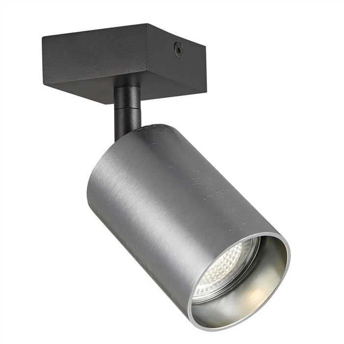 SPOT "TABOO" GU10 NOIR/ALU SPOT "TABOO" GU10 NOIR/ALU