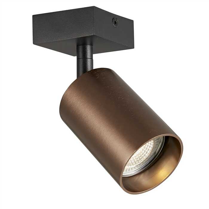 SPOT "TABOO" GU10 NOIR/BRONZE SPOT "TABOO" GU10 NOIR/BRONZE