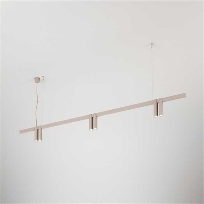 SUSPENSION LED "PET MINI HORIZ X6" 38,5W 930 41° TAUPE SUSPENSION LED "PET MINI HORIZ X6" 38,5W 930 41° TAUPE