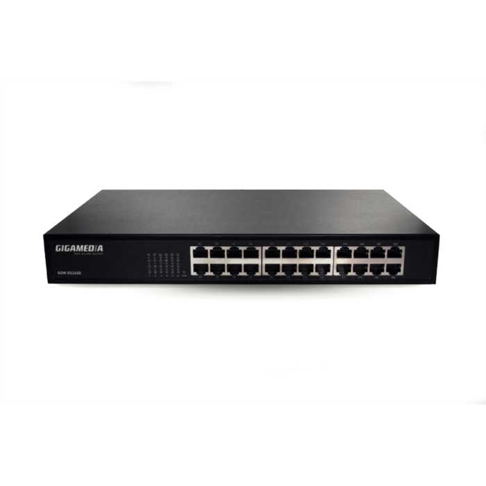 SWITCH 24 PORTS 10/100/1000, RACKABLE 19'' SWITCH 24 PORTS 10/100/1000, RACKABLE 19''