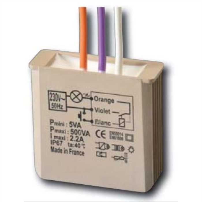 TELEVARIATEUR ENCASTRE 500VA MULTI SOURCE TELEVARIATEUR ENCASTRE 500VA MULTI SOURCE