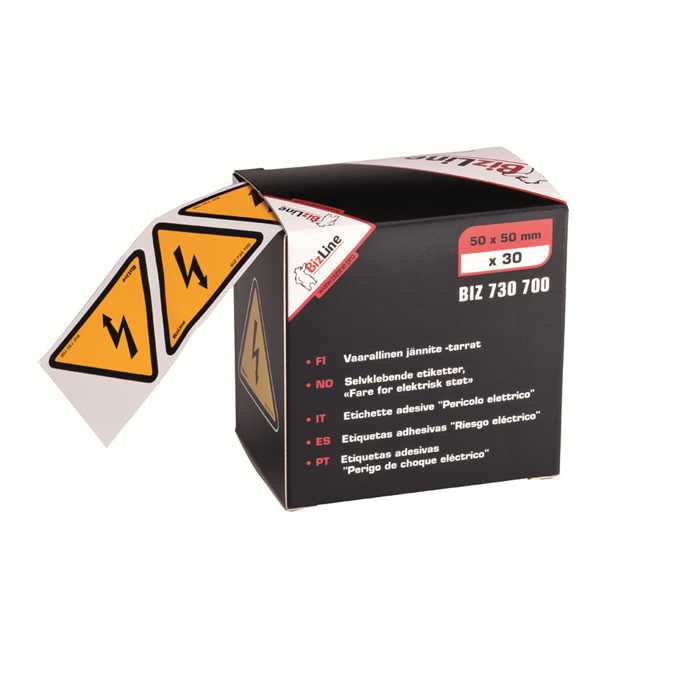 TRIANGLE DANGER ELECTRIQUE 100X100 ADHESIF TRIANGLE DANGER ELECTRIQUE 100X100 ADHESIF