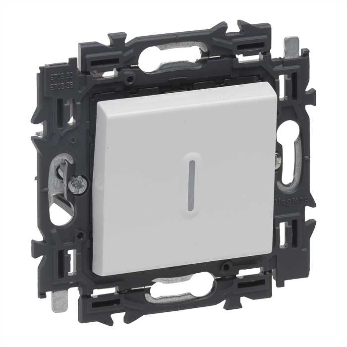 VALENA - INTERRUPTEUR DEUX DIRECTION A VOYANT BLANC VALENA - INTERRUPTEUR DEUX DIRECTION A VOYANT BLANC