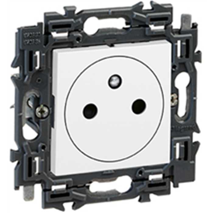 VALENA - PRISE 2P+T AFFLEURANTE BLANC VALENA - PRISE 2P+T AFFLEURANTE BLANC