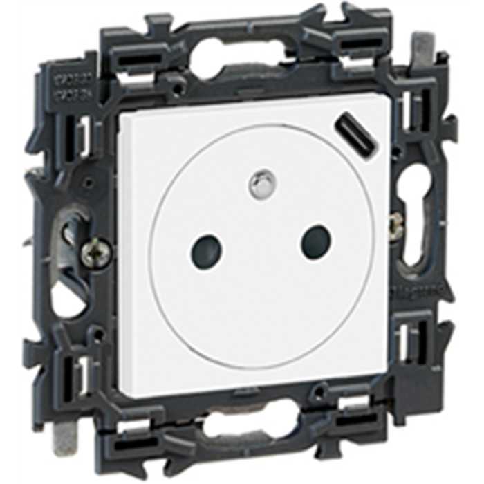 VALENA - PRISE + USB BLANC VALENA - PRISE + USB BLANC