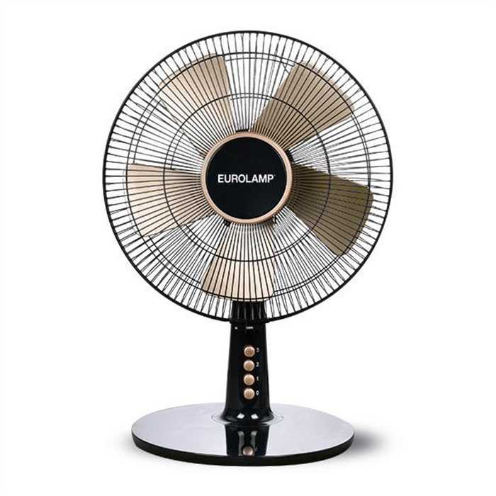 VENTILATEUR DE TABLE NOIR/OR 35CM 45W VENTILATEUR DE TABLE NOIR/OR 35CM 45W