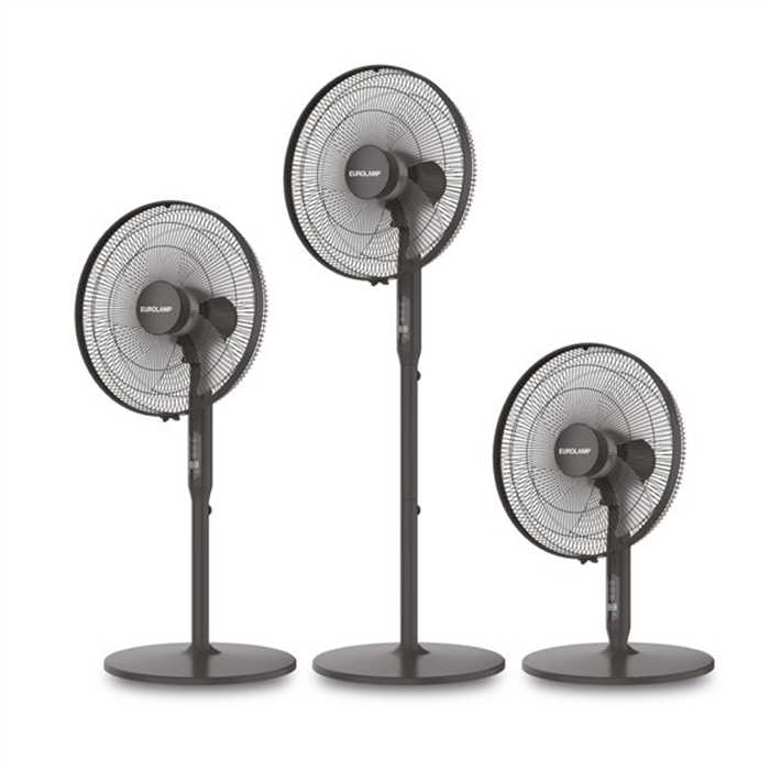 VENTILATEUR SUR PIED NOIR 3 EN 1 45CM 25W AVEC TELECOMMANDE VENTILATEUR SUR PIED NOIR 3 EN 1 45CM 25W AVEC TELECOMMANDE