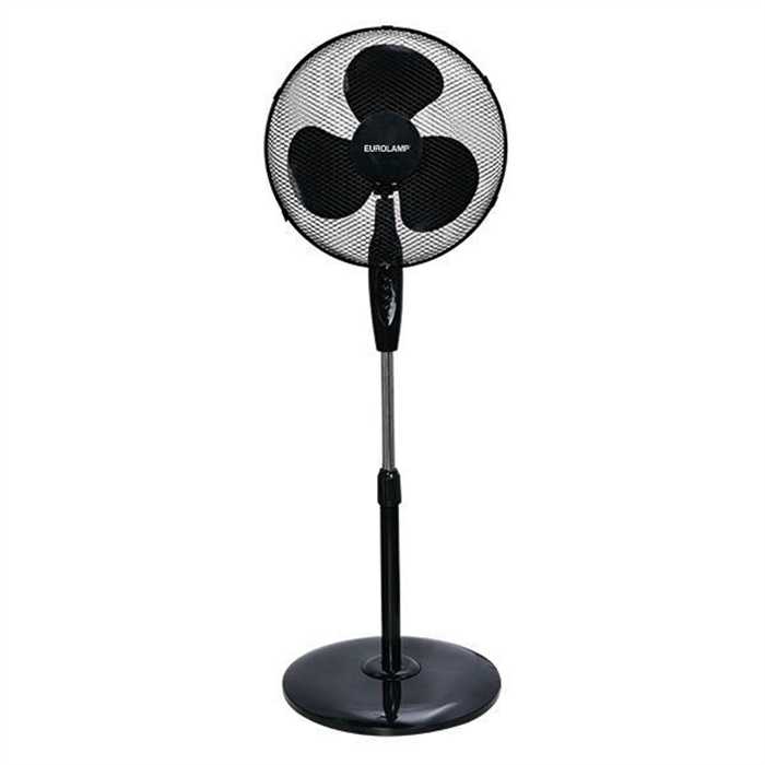 VENTILATEUR SUR PIED STAND FAN NOIR 40CM 60W VENTILATEUR SUR PIED STAND FAN NOIR 40CM 60W