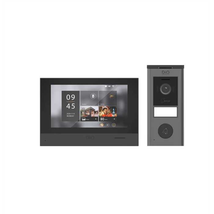 VIDEOPHONE WIFI 2 FILS TACTILE + RFID VIDEOPHONE WIFI 2 FILS TACTILE + RFID