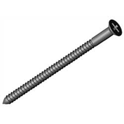 VIS BOIS 6X100 MM. FIXATION DE CROCHET ARDOISE (100PC)