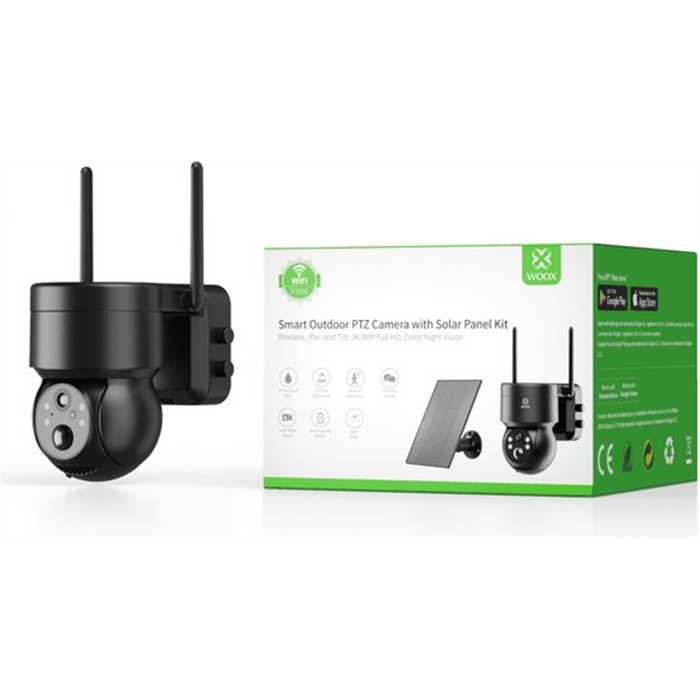 WOOX CAMERA PTZ OUTDOOR SOLAR KIT WOOX CAMERA PTZ OUTDOOR SOLAR KIT